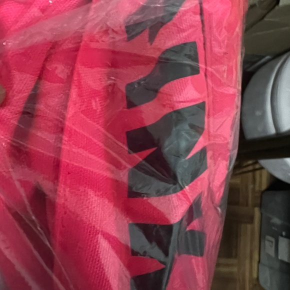 Victoria's Secret PINK Campus Backpack Neon Pink w Side Logo RARE - Picture 4 of 5